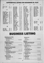 Landowners Index 001, Dickinson County 1991